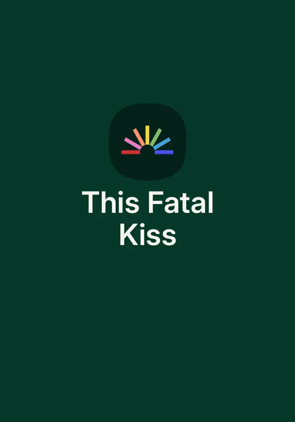 This Fatal Kiss by Alicia Jasinska cover