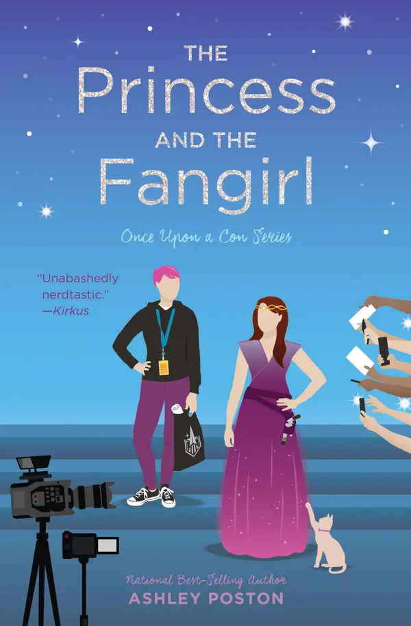 The Princess and the Fangirl by Ashley Poston cover
