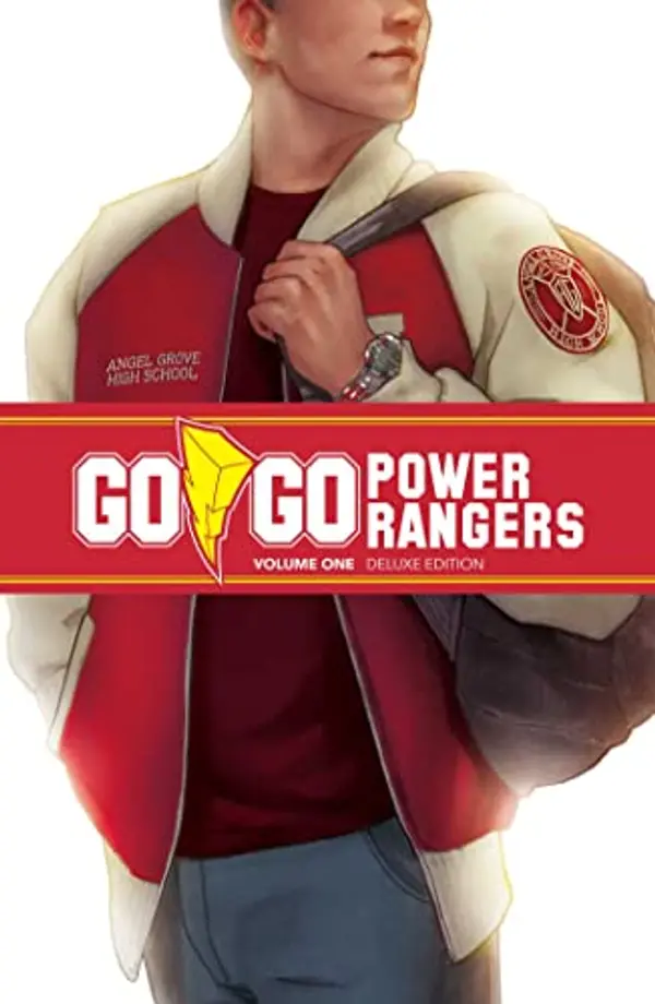 Go Go Power Rangers Book One Deluxe Edition HC by Ryan Parrott cover