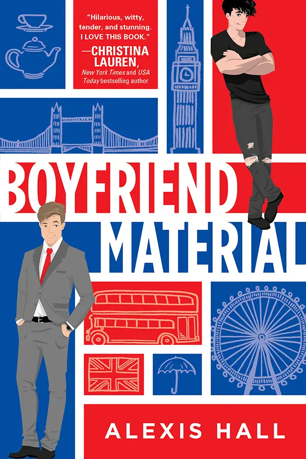 Boyfriend Material by Alexis Hall cover