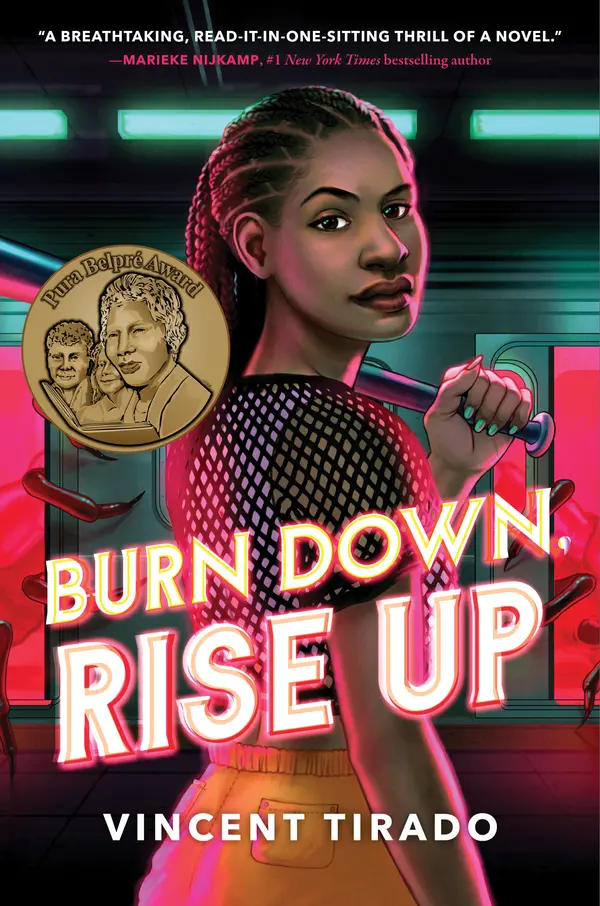 Burn Down, Rise Up by Vincent Tirado cover