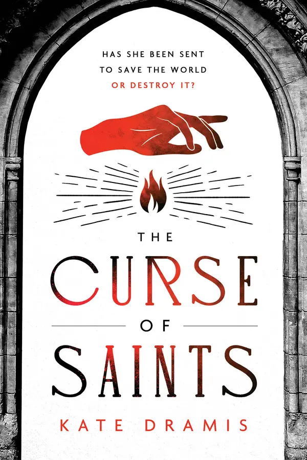 The Curse of Saints by Kate Dramis cover