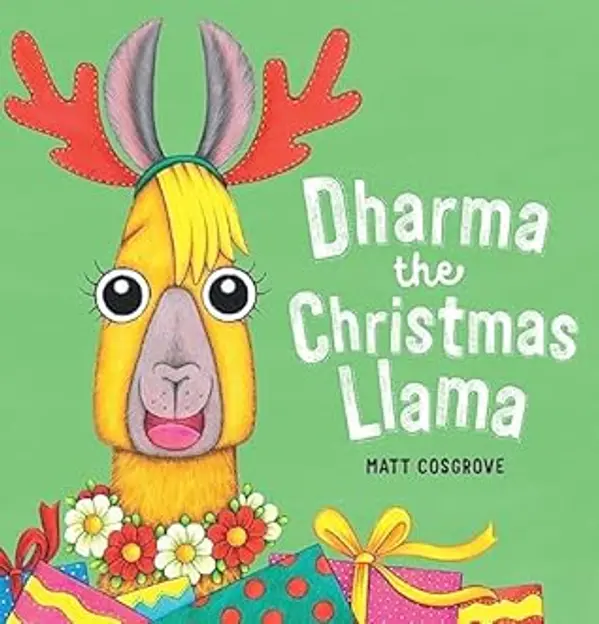 Dharma the Christmas Llama by Matt Cosgrove cover