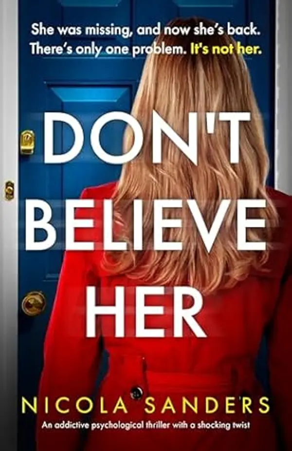 Don't Believe Her by Nicola Sanders cover