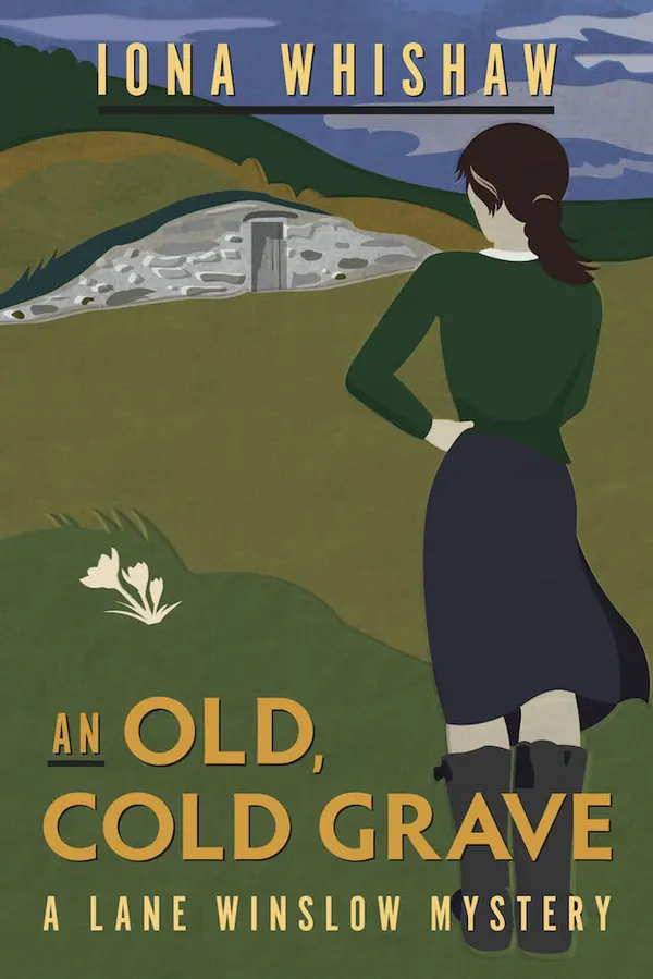 An Old, Cold Grave (Lane Winslow #3) by Iona Whishaw cover