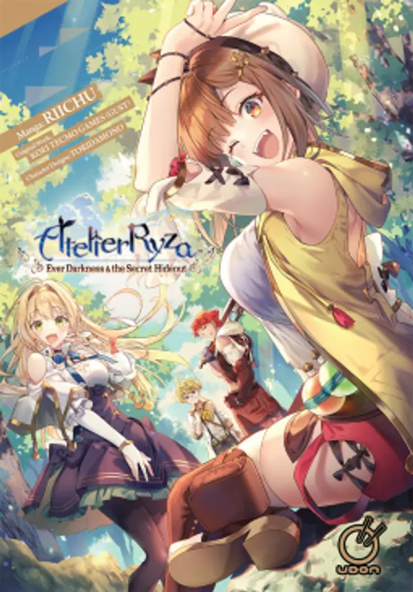 Atelier Ryza: The Manga: Ever Darkness & the Secret Hideout by GUST cover