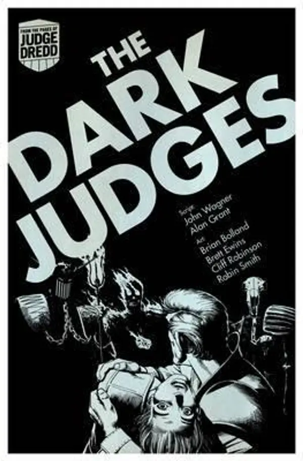 The Dark Judges by John Wagner cover