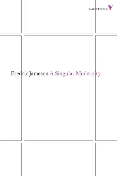 A Singular Modernity book cover