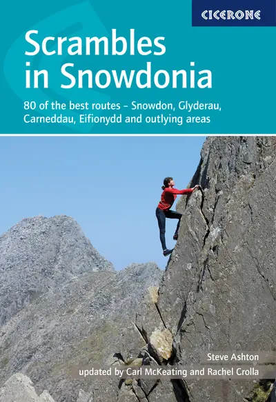 Scrambles in Snowdonia book cover
