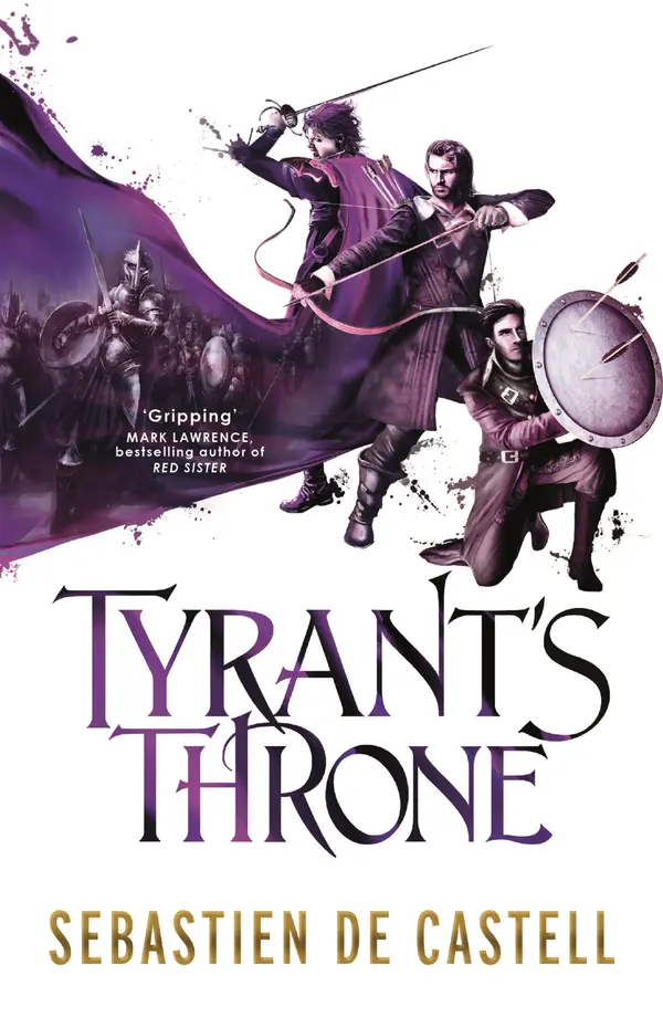 Tyrant's Throne by Sebastien de Castell cover