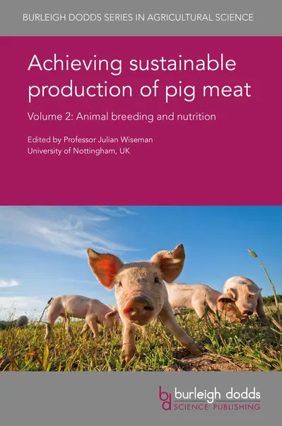 Achieving sustainable production of pig meat Volume 2 book cover