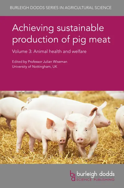 Achieving sustainable production of pig meat Volume 3 book cover