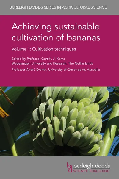 Achieving sustainable cultivation of bananas Volume 1 book cover