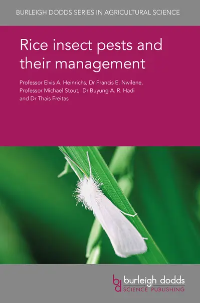 Rice insect pests and their management book cover