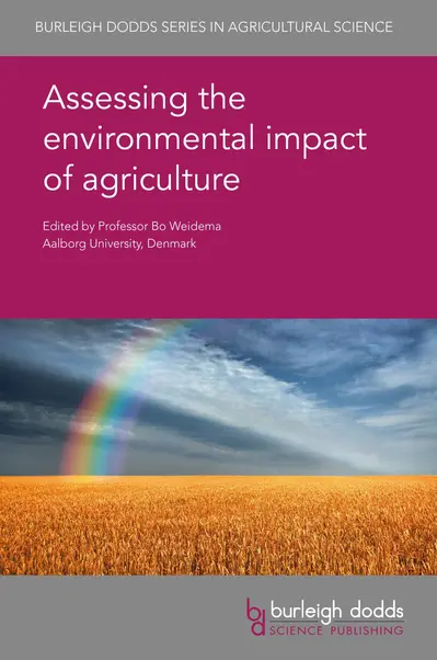 Assessing the environmental impact of agriculture book cover