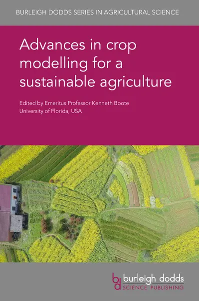 Advances in crop modelling for a sustainable agriculture book cover