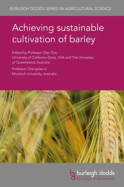 Achieving sustainable cultivation of barley book cover