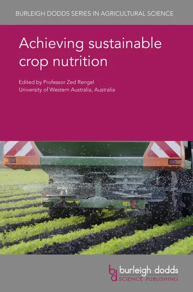 Achieving sustainable crop nutrition book cover