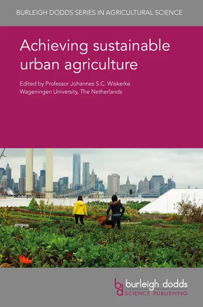 Achieving sustainable urban agriculture book cover