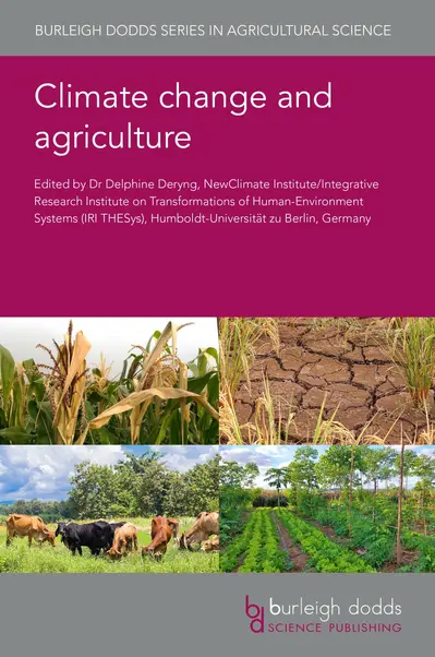 Climate change and agriculture book cover