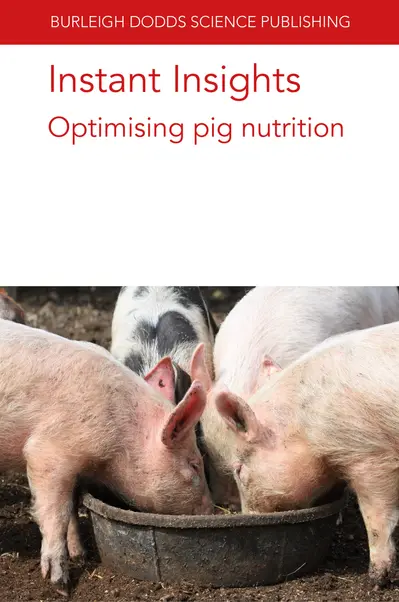 Instant Insights: Optimising pig nutrition book cover