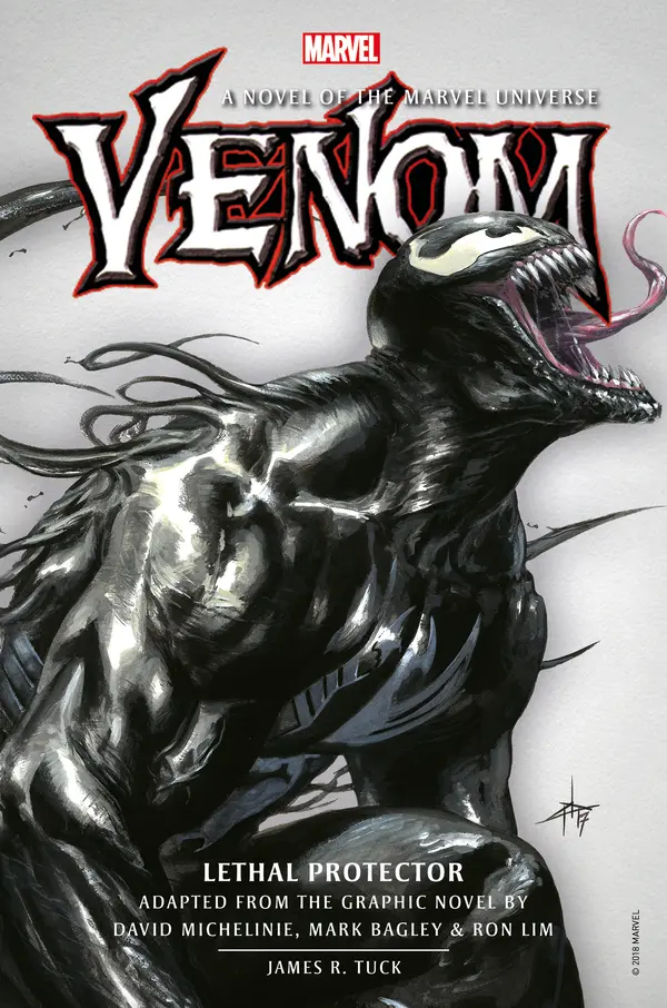 Venom: Lethal Protector Prose Novel by James R. Tuck cover