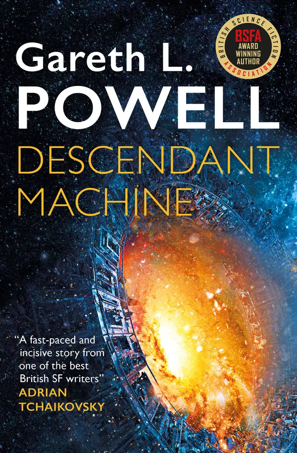 Descendant Machine by Gareth L. Powell cover