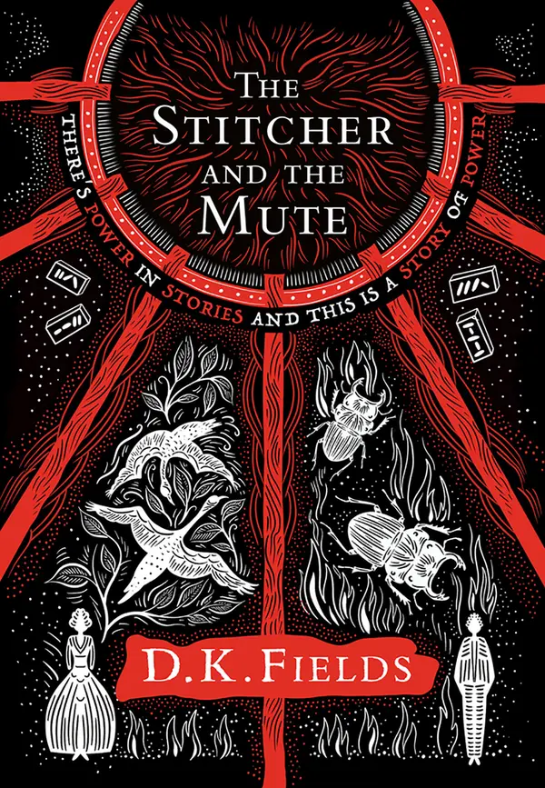 The Stitcher and the Mute (Tales of Fenest, #2) by D.K. Fields cover
