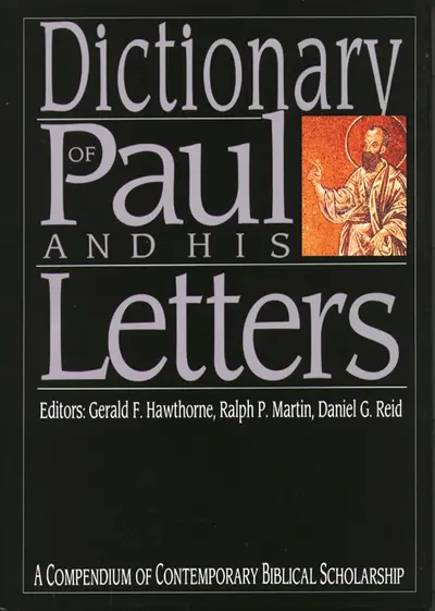 Dictionary of Paul and his letters book cover
