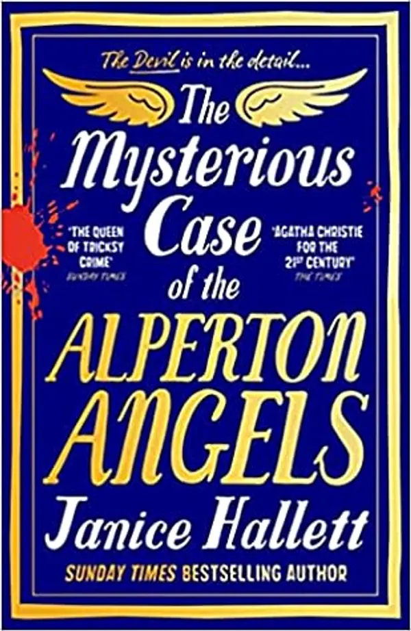 The Mysterious Case of the Alperton Angels by Janice Hallett cover