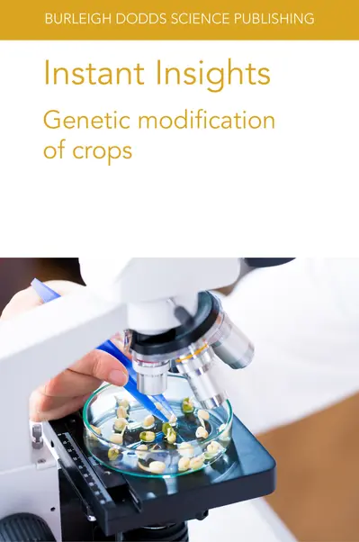 Instant Insights: Genetic modification of crops book cover