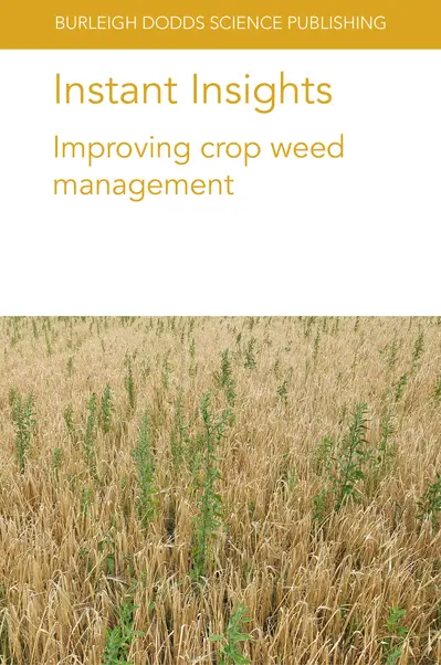 Instant Insights: Improving crop weed management book cover