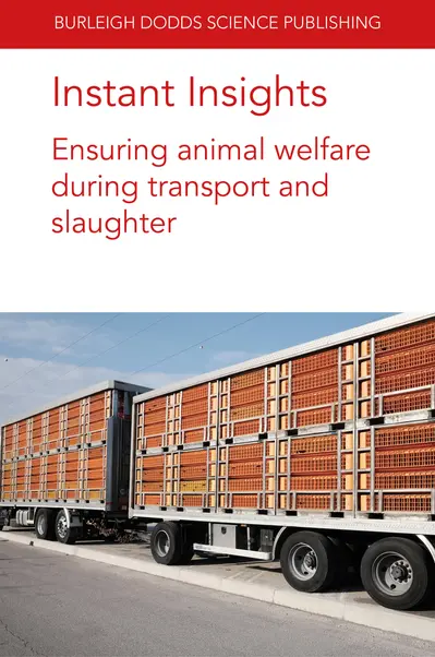 Instant Insights: Ensuring animal welfare during transport and slaughter book cover