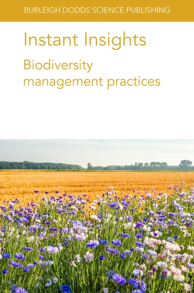 Instant Insights: Biodiversity management practices book cover
