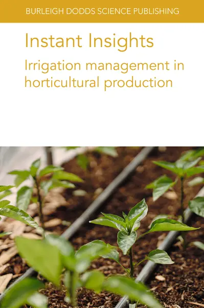 Instant Insights: Irrigation management in horticultural production book cover