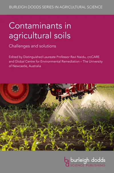 Contaminants in agricultural soils book cover