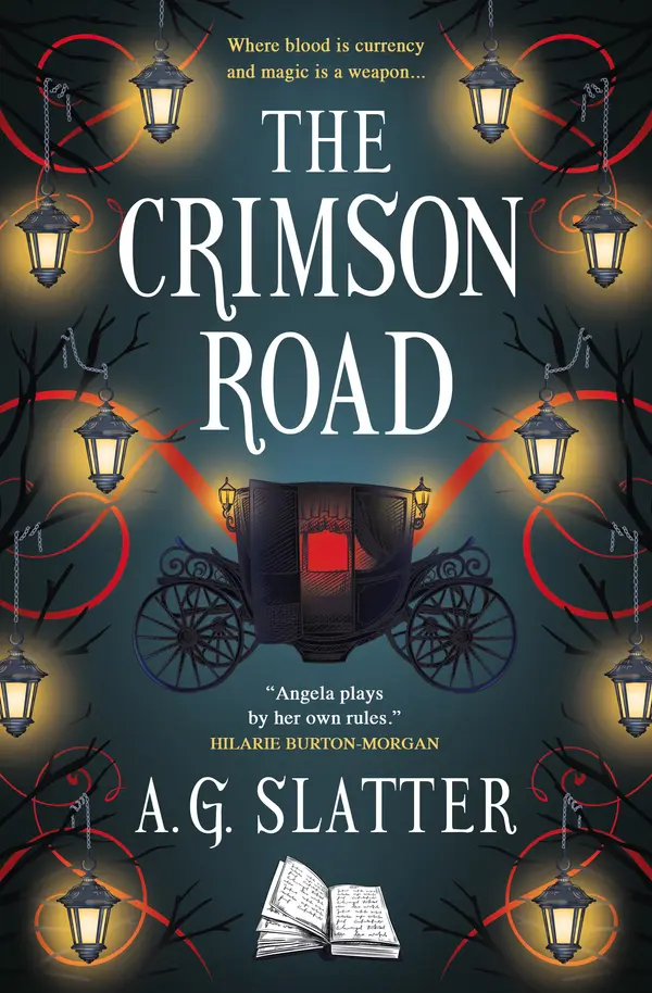 The Crimson Road by A.G. Slatter cover