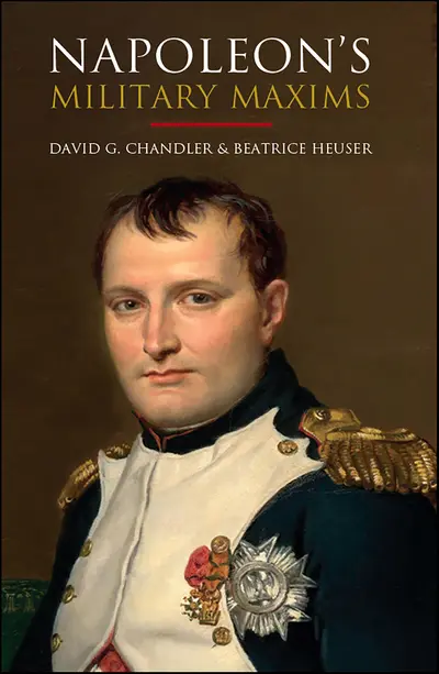 Napoleon's Military Maxims book cover