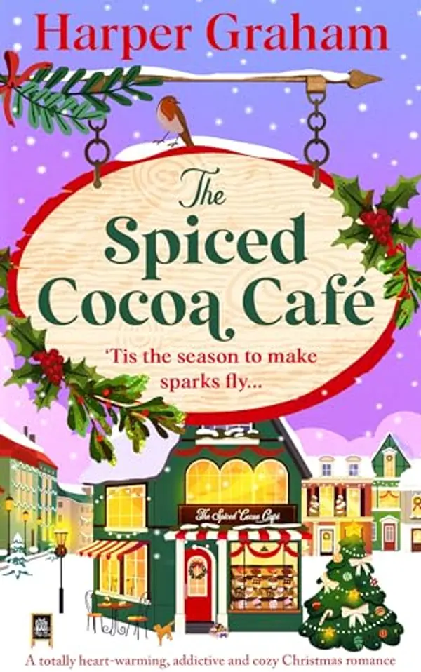 The Spiced Cocoa Café (Maple Falls, #2) by Harper  Graham cover