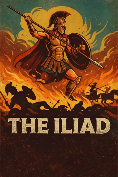 The Iliad book cover