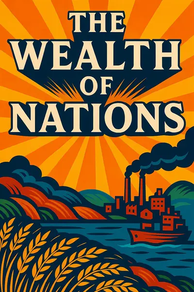 The Wealth of Nations book cover