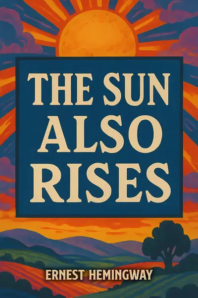 The Sun Also Rises book cover