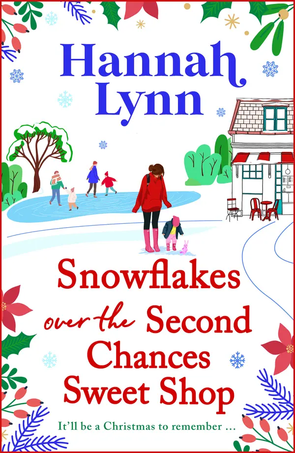 Snowflakes Over the Second Chances Sweet Shop by Hannah Lynn cover