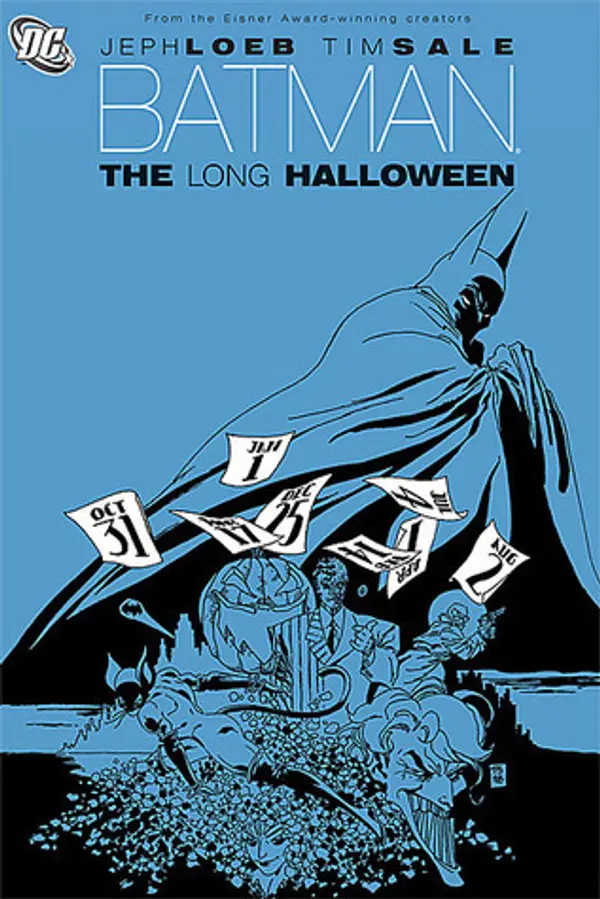 Batman: The Long Halloween by Jeph Loeb and Tim Sale cover