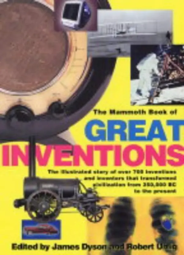 The Mammoth Book of Great Inventions by James Dyson cover