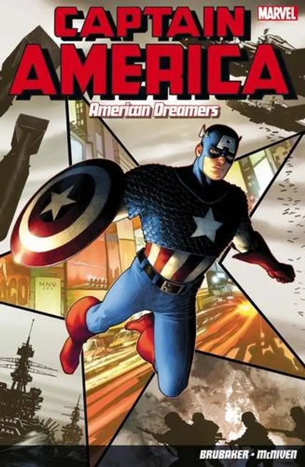 Captain America by Ed Brubaker cover