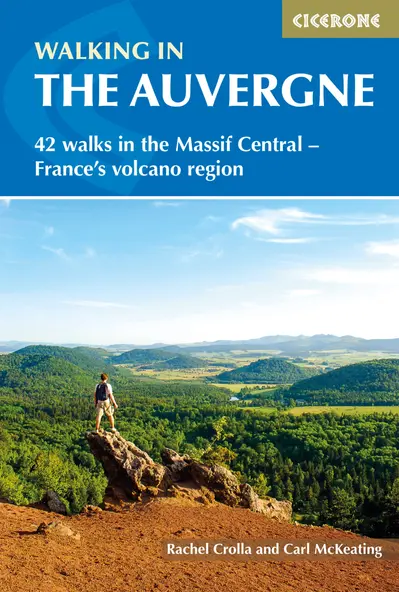 Walking in the Auvergne book cover