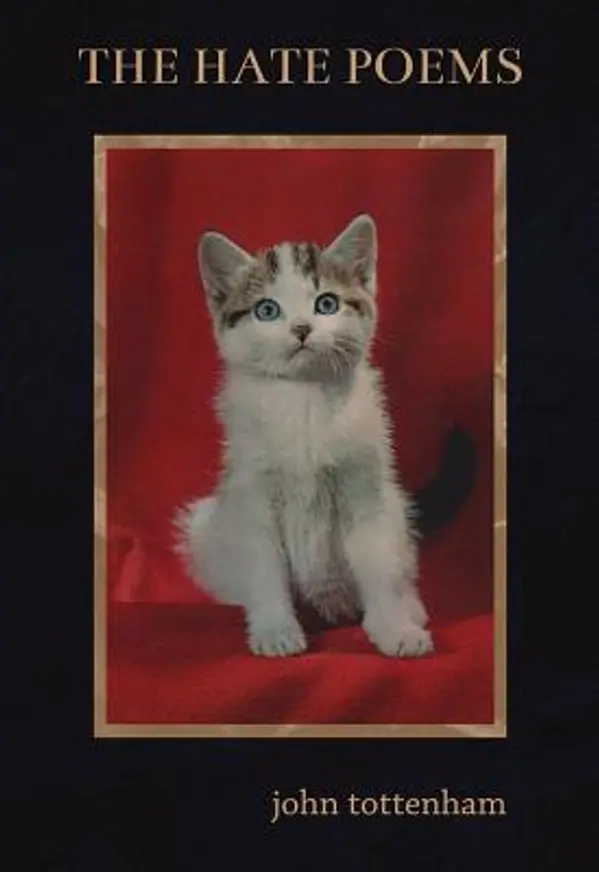 The Hate Poems by John Tottenham cover