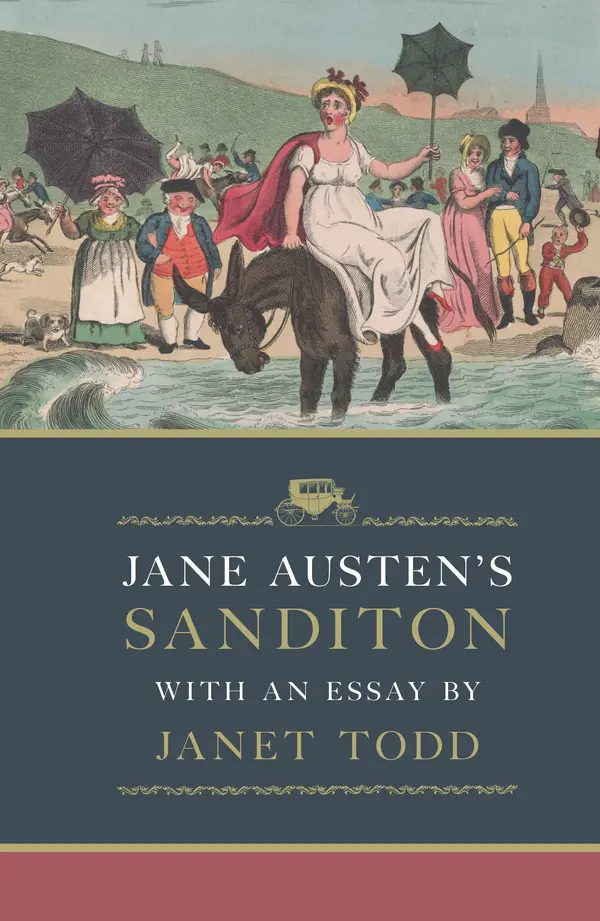 Jane Austen's Sanditon by Janet Todd, Jane Austen cover