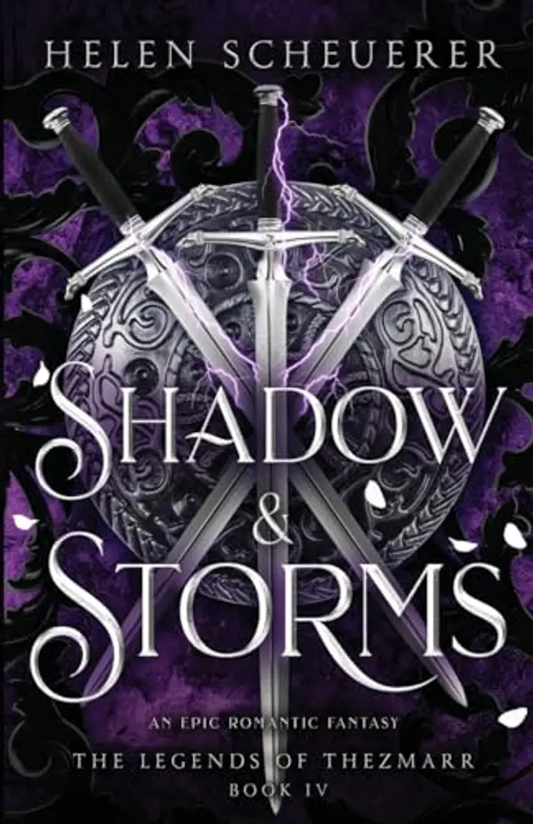 Shadow & Storms: An epic romantic fantasy (The Legends of Thezmarr) by Helen Scheuerer cover